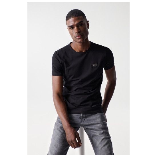 Salsa Camisetas de chico 21002958 Negro 2