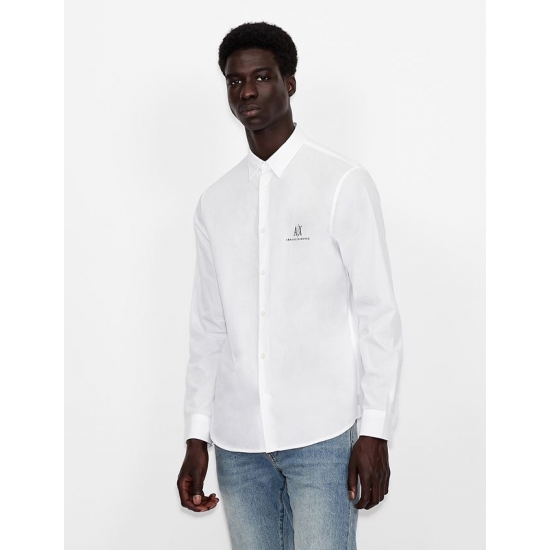 AX Armani Exchange Camisas de chico 8NZCP2ZNBJZ BLANCO 2