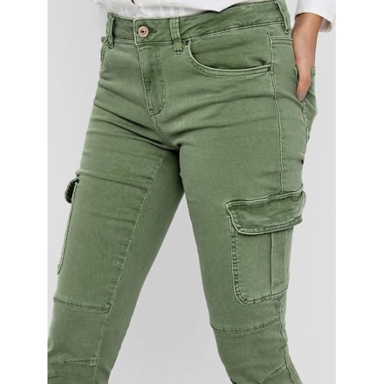 Only Pantalones de chica 15170889 VERDE 2