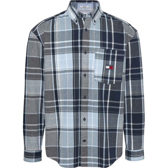 TOMMY HILFIGER Camisas de chico DM0DM20597 AZUL