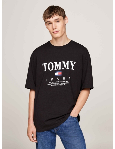 TOMMY HILFIGER Camisetas de chico DM0DM20080 Negro