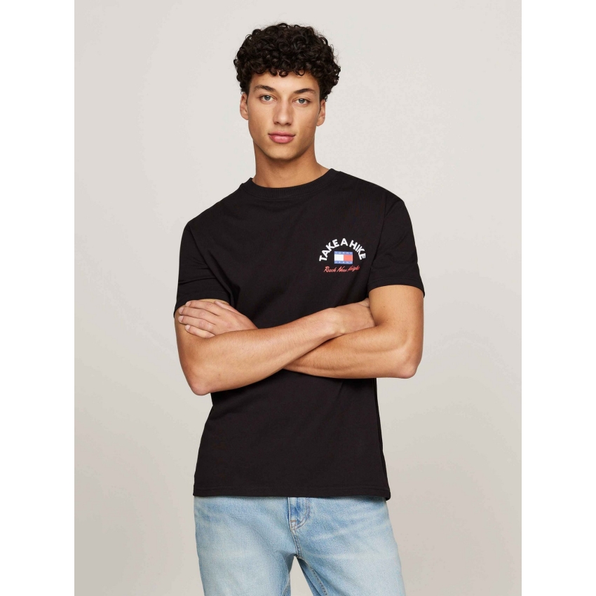 TOMMY HILFIGER Camisetas de chico DM0DM19704 Negro