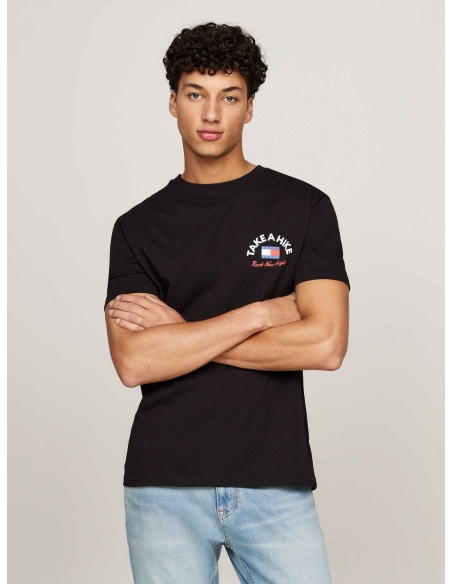 TOMMY HILFIGER Camisetas de chico DM0DM19704 Negro