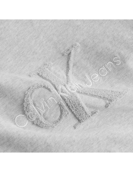 CALVIN KLEIN Camisetas de chico J30J326158 GRISCLARO