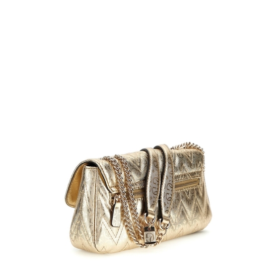 GUESS JEANS BOLSO HWGM9502210 DORADO 2