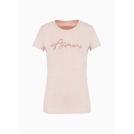 AX Armani Exchange Camisetas de chica 6DYT51YJG3Z ROSA