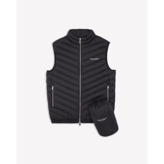 AX Armani Exchange Chalecos de chico 8NZQ52ZNW3Z Negro 2