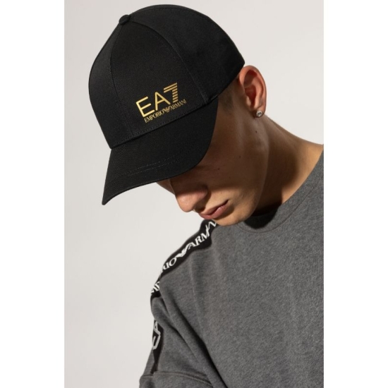 ARMANI GORRAS 7X000005AF11989 NEGRO/DORADO