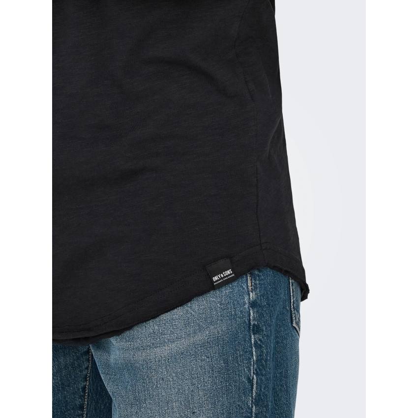ONLY & SONS Camisetas de chico 22017822 Negro