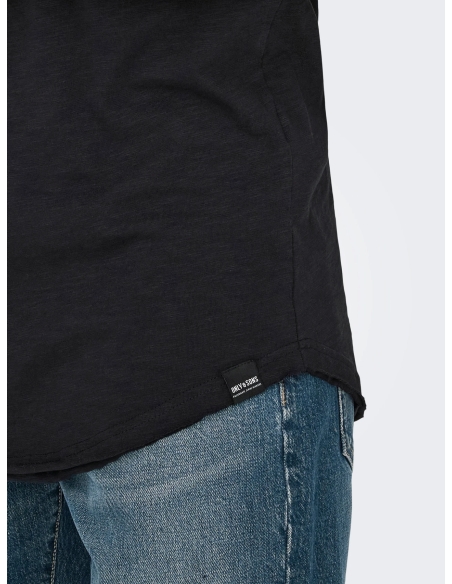 ONLY & SONS Camisetas de chico 22017822 Negro