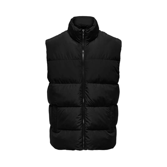 ONLY & SONS Chalecos de chico 22022232 Negro