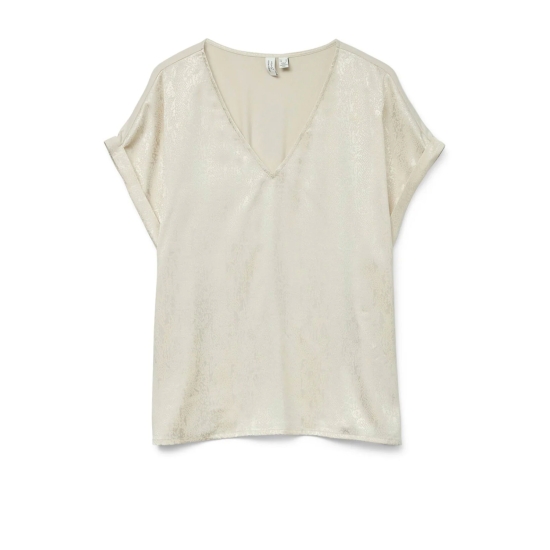 VERO MODA CAMISETA CHICA 10320751-BEIGE