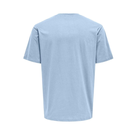 ONLY & SONS Camisetas de chico 22033190 AZULCLARO 2