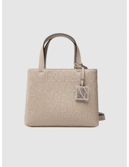 BOLSO DE CHICA ARMANI EXCHANGE AX 942647CC793-BEIGE