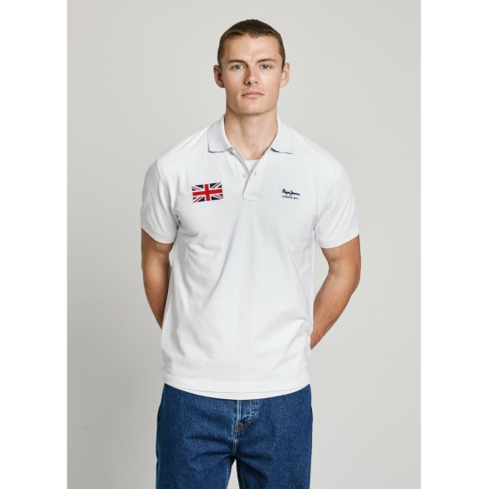 Pepe Jeans Polos de chico PM542252 BLANCO