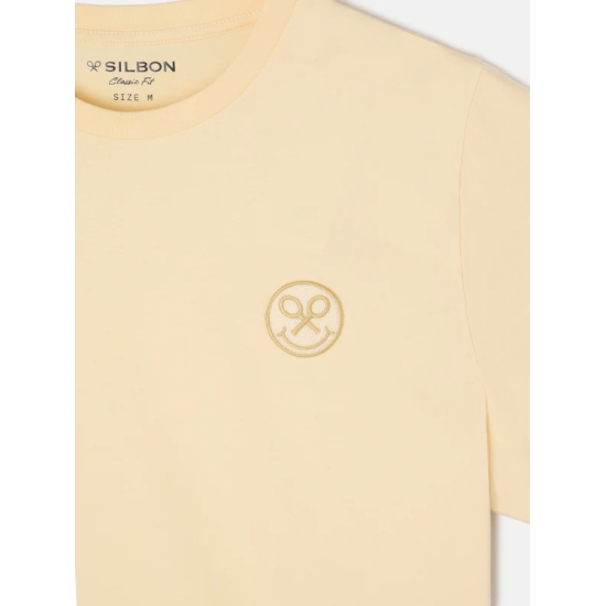 Silbon Camisetas de chico 132461 AMARILLO 2