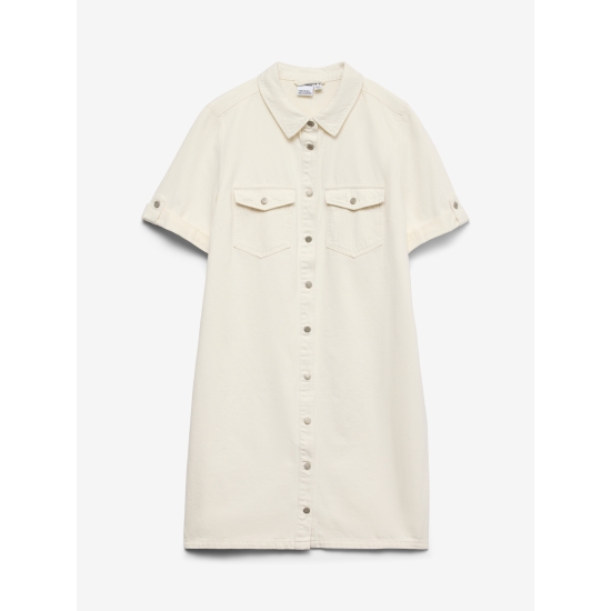 Vero Moda Vestidos de chica 10309665-BLANCO