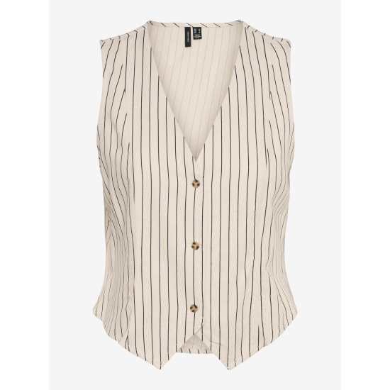 Vero Moda Chalecos de chica 10321606-BEIGE