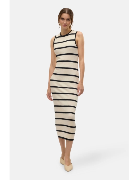 Vero Moda Vestidos de chica 10321627-BEIGE