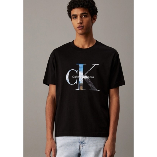 CALVIN KLEIN Camisetas de chico J30J327483 Negro