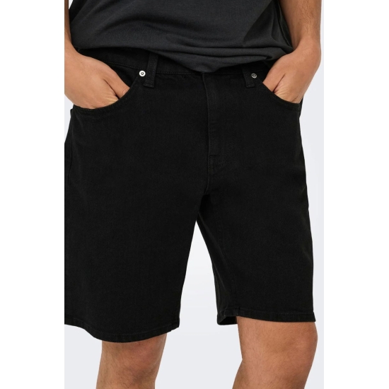 ONLY & SONS Bermudas de chico 22032927-NEGRO
