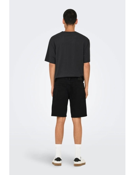 ONLY & SONS Bermudas de chico 22032927-NEGRO