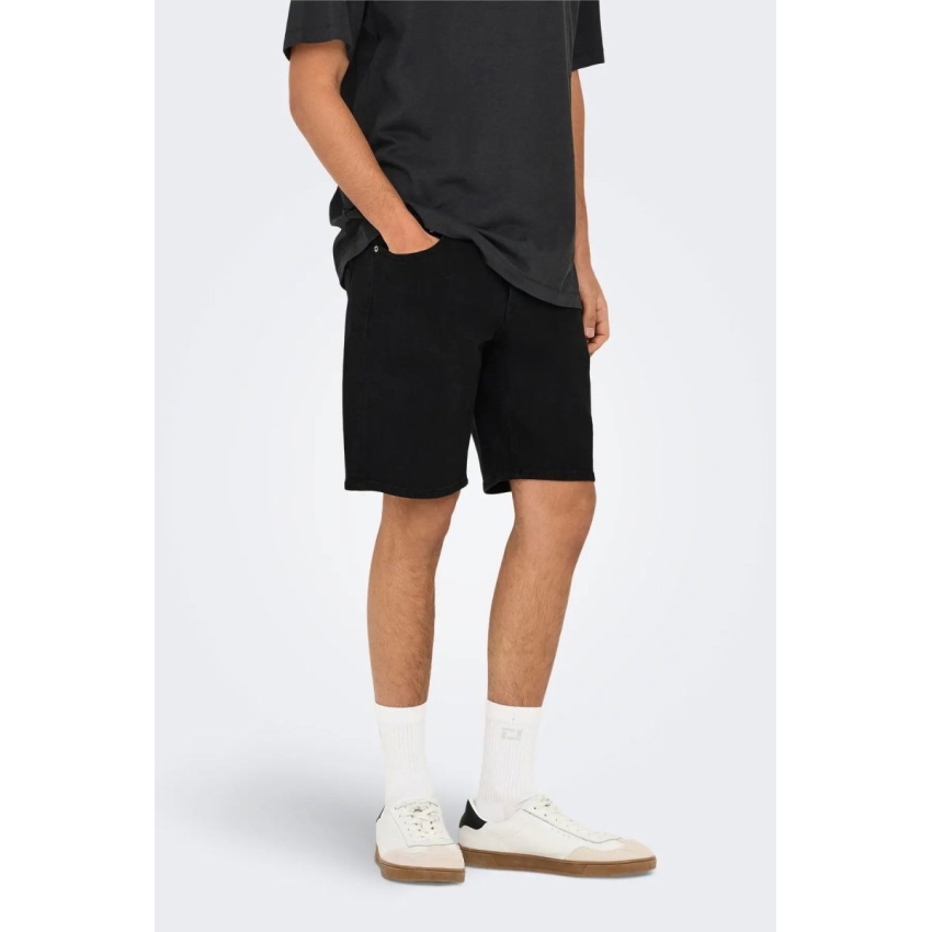 ONLY & SONS Bermudas de chico 22032927-NEGRO