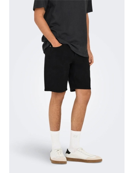 ONLY & SONS Bermudas de chico 22032927-NEGRO