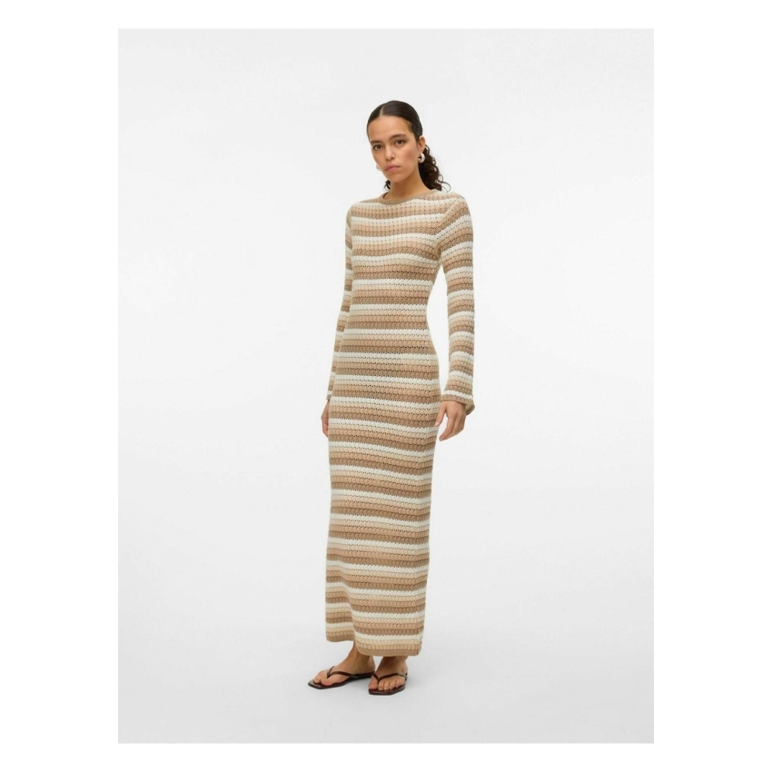 Vero Moda Vestidos de chica 10325040-BEIGE