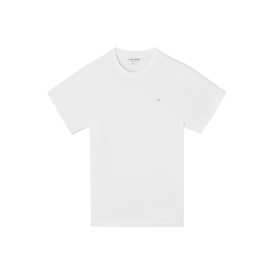 Silbon Camisetas de chico 130934-BLANCO