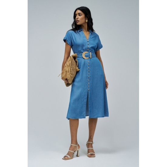 Salsa Vestidos de chica 21009426 AZUL 2