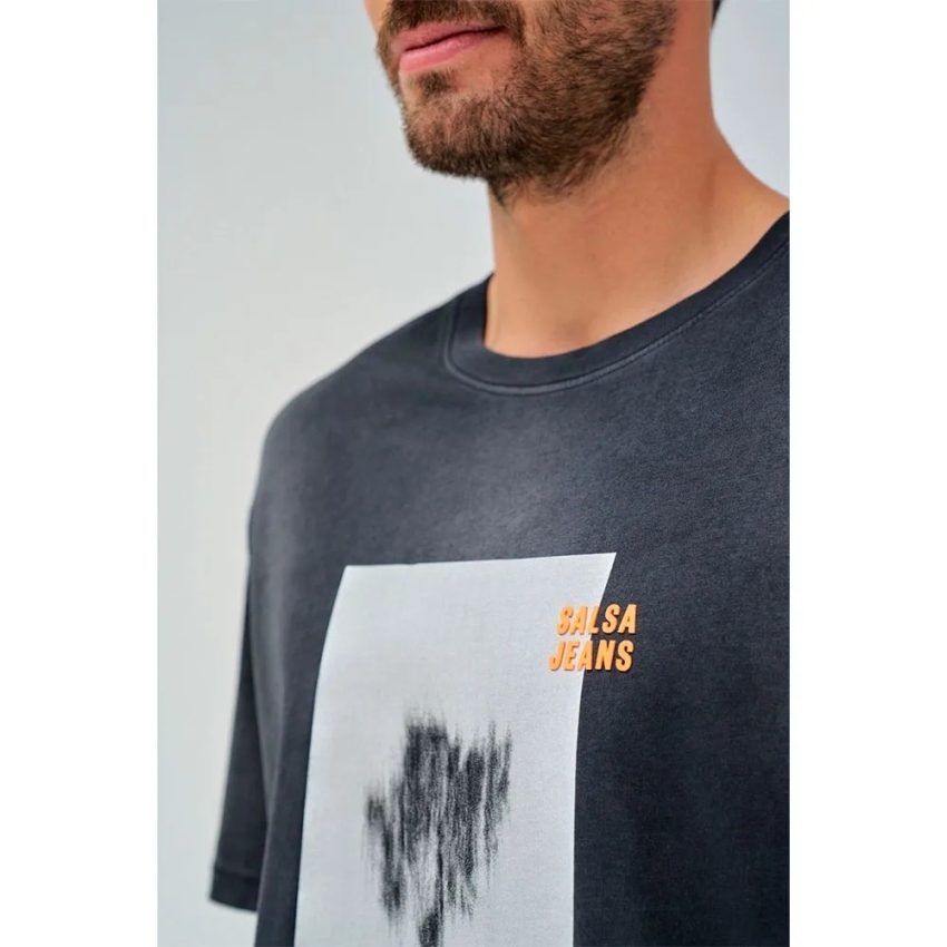 Salsa Camisetas de chico 21009529 Negro
