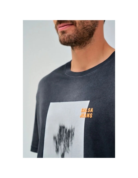 Salsa Camisetas de chico 21009529 Negro