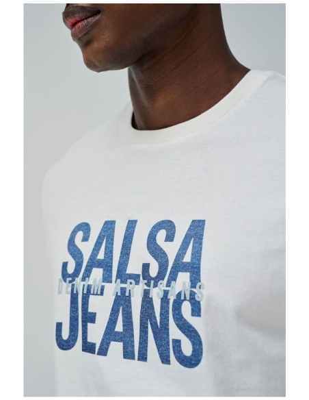 Salsa Camisetas de chico 21009506 BLANCO