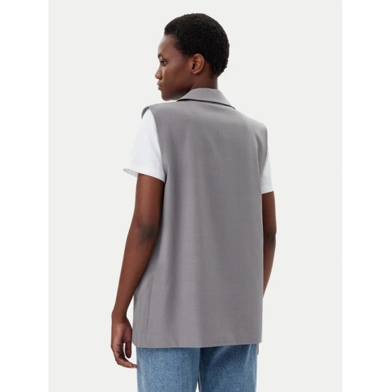 Only Chalecos de chica 15338353-GRIS 2