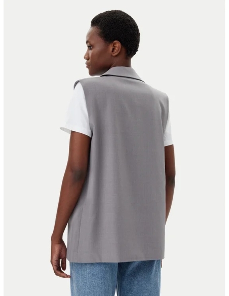 Only Chalecos de chica 15338353-GRIS