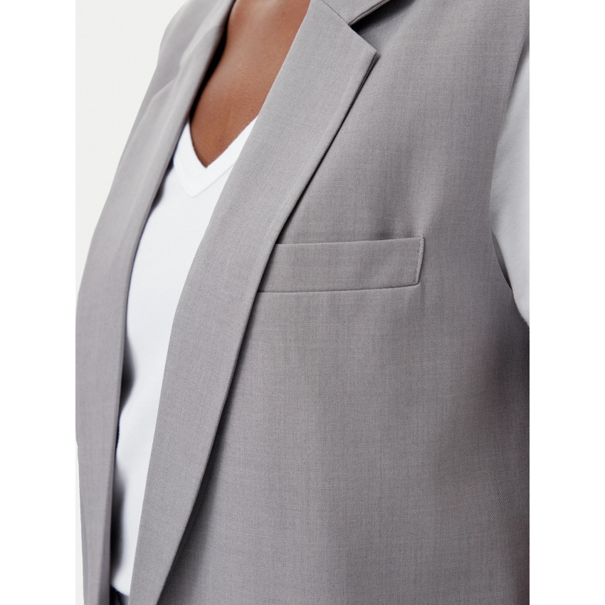 Only Chalecos de chica 15338353-GRIS