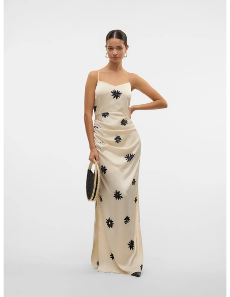 Vero Moda Vestidos de chica 10328711 BEIGE