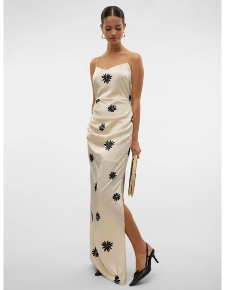 Vero Moda Vestidos de chica 10328711 BEIGE