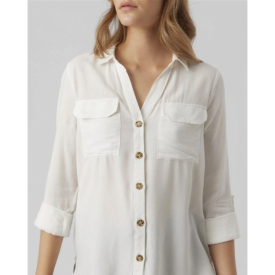 Vero Moda Camisas de chica 10275283 BLANCO