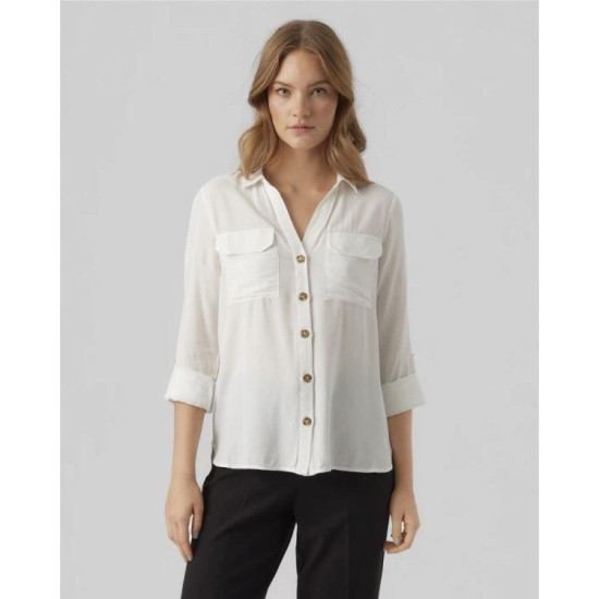 Vero Moda Camisas de chica 10275283 BLANCO 2