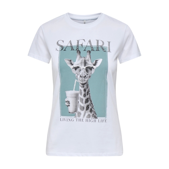 Only Camisetas de chica 15291975 BEIGE