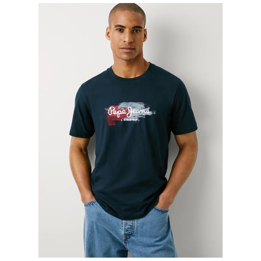 Pepe Jeans Camisetas de chico PM5010105 AZUL