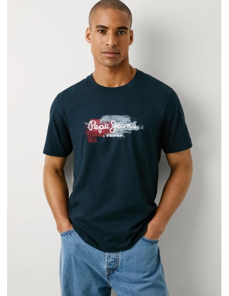 Pepe Jeans Camisetas de chico PM5010105 AZUL