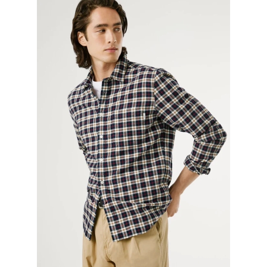 Pepe Jeans Camisas de chico PM3090825 AZUL