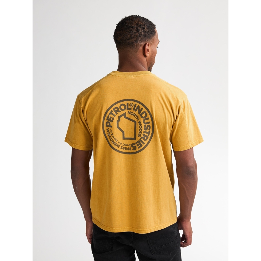 Petrol Camisetas de chico TSR616 AMARILLO