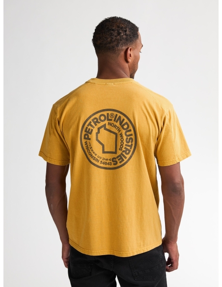 Petrol Camisetas de chico TSR616 AMARILLO