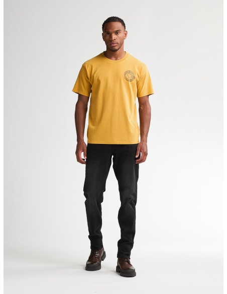 Petrol Camisetas de chico TSR616 AMARILLO