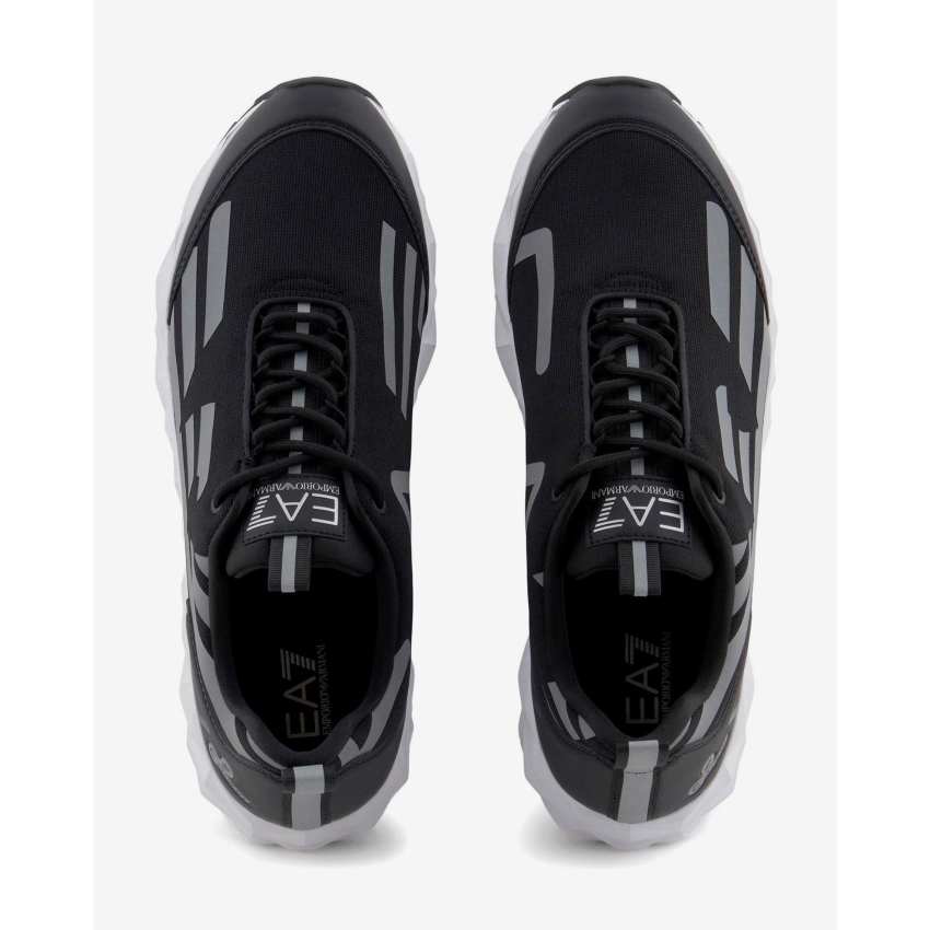 ARMANI ZAPATILLAS X8X217XK433 NEGRO/PLATA