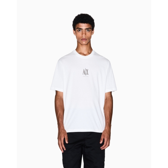 AX Armani Exchange Camisetas de chico XM000365AF12308 BLANCO